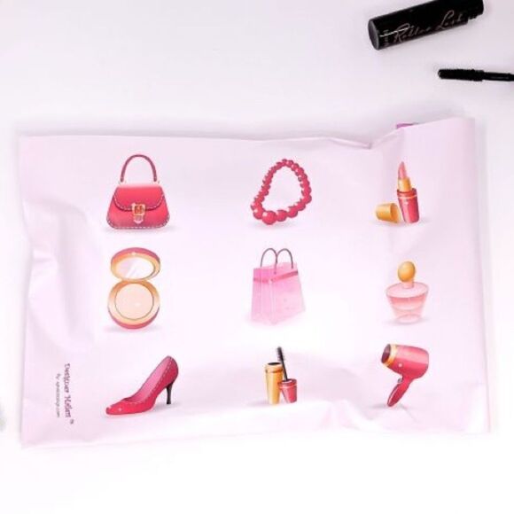 20- 6 x 9 Beauty MakeUp Print Poly Mailers - Picture 2 of 2